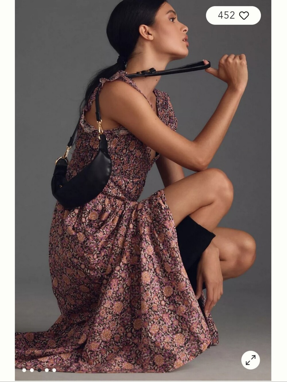 The Anthropologie Peregrine Midi Dress - Picture 3 of 4